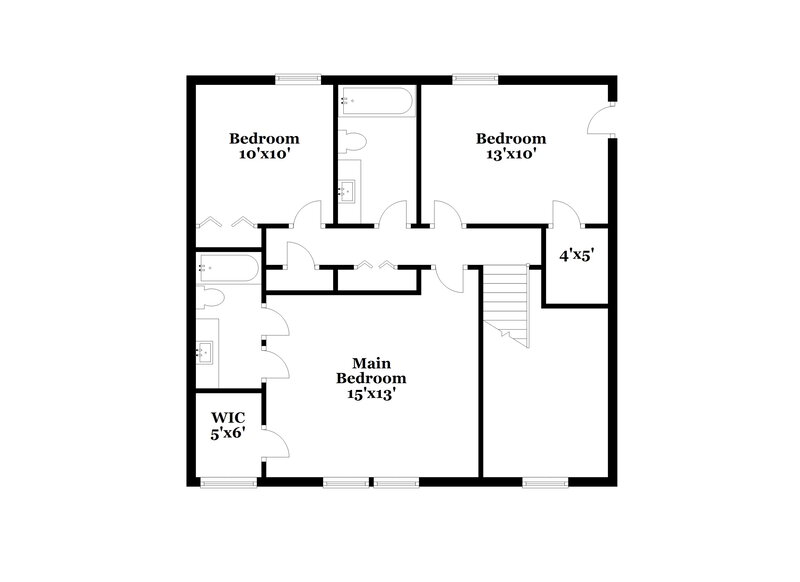 1,930/Mo, 7139 Crystal Creek Pl Douglasville, GA 30134 Floor Plan View