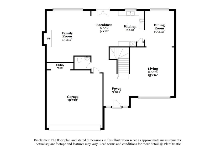 3,550/Mo, 2521 Meadow Pond Trl Grayson, GA 30017 Floor Plan View