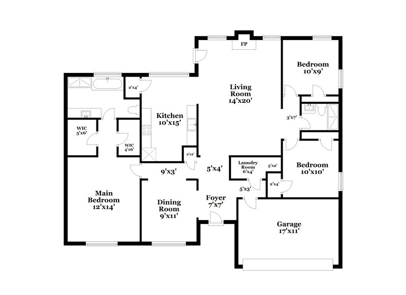 3,120/Mo, 785 Ashland Park Way SE Lawrenceville, GA 30045 Floor Plan View