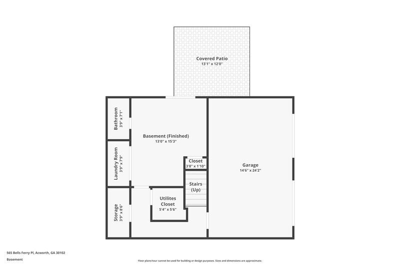 2,100/Mo, 565 Bells Ferry Pl Acworth, GA 30102 Floor Plan View