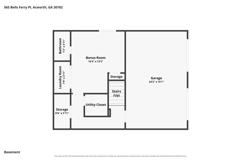 0/Mo, 565 Bells Ferry Pl Acworth, GA 30102 Floorplan View 3