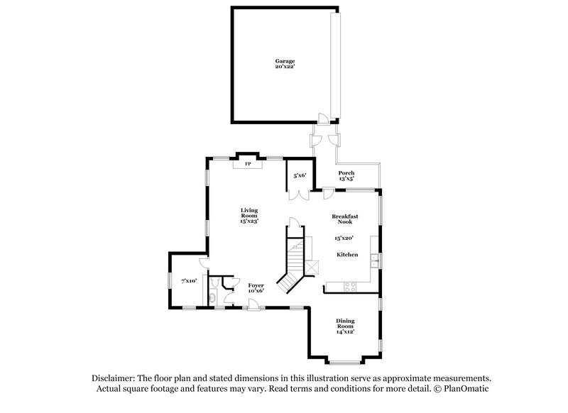 3,210/Mo, 120 Memory Ln Stockbridge, GA 30281 Floor Plan View