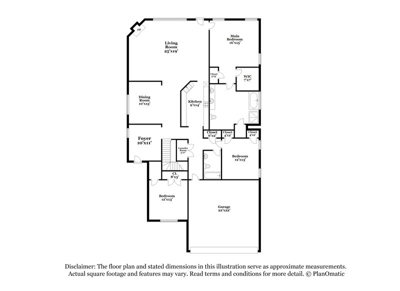 2,135/Mo, 25 Cindy Cir Covington, GA 30016 Floor Plan View