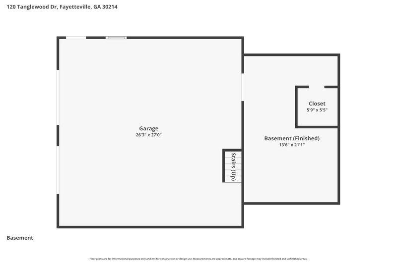 2,490/Mo, 120 Tanglewood Dr Fayetteville, GA 30214 Floorplan View 3