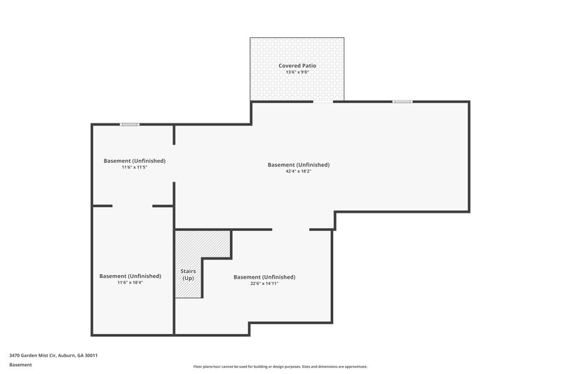2,510/Mo, 3470 Garden Mist Cir Auburn, GA 30011 Floor Plan View 3
