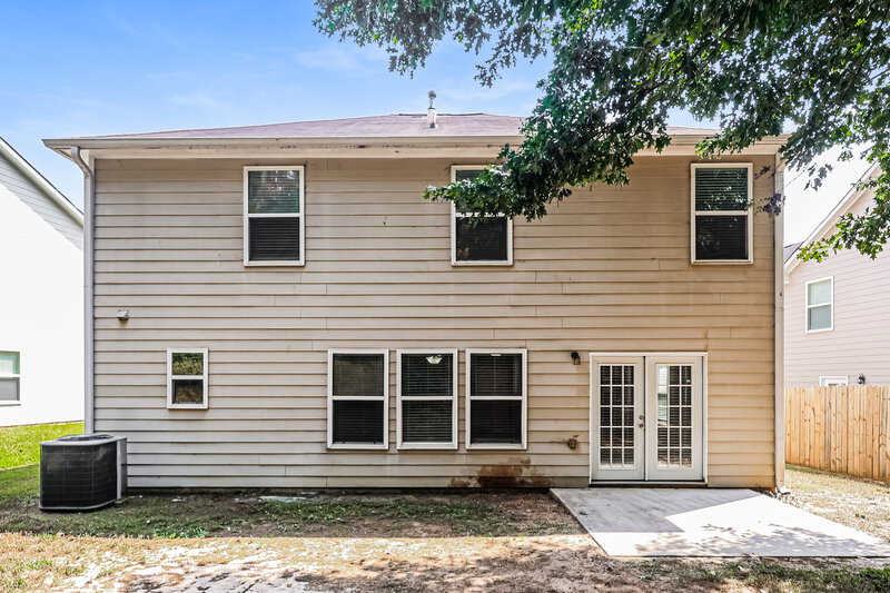 1,965/Mo, 2080 Valley Creek Dr Lithia Springs, GA 30122 Rear View