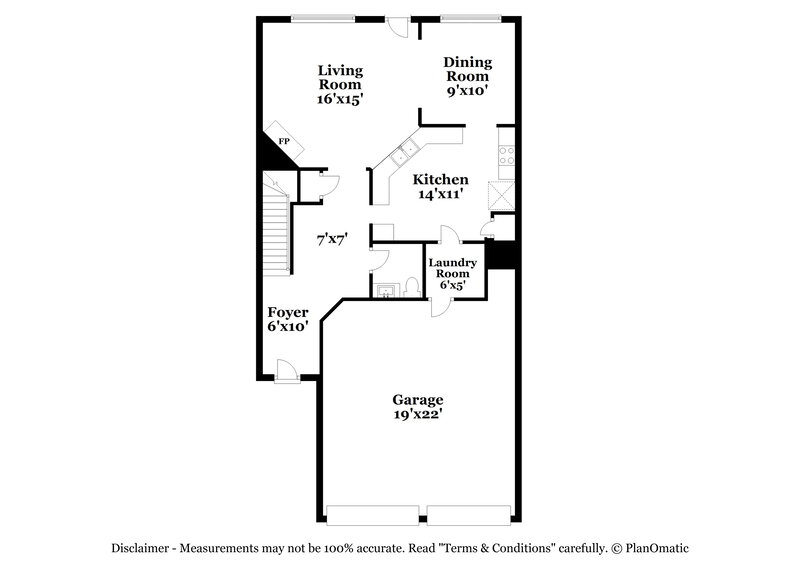 2,150/Mo, 7423 Garnet Dr Jonesboro, GA 30236 Floorplan View