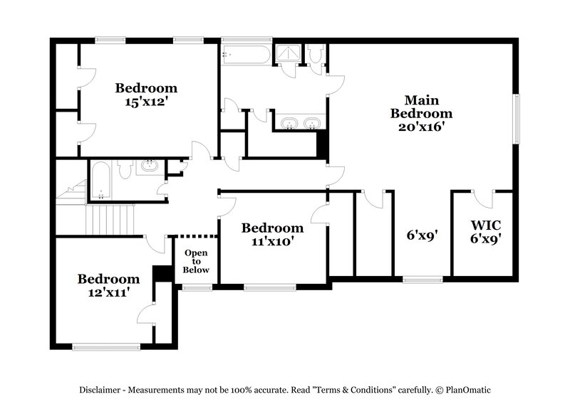 2,230/Mo, 511 Cypress Estates Cv Jonesboro, GA 30238 Floor Plan View 2