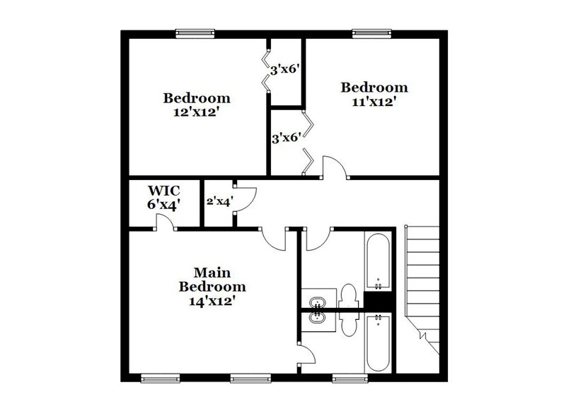 2,750/Mo, 1675 Salem Mill Ct SE Conyers, GA 30013 Floor Plan View
