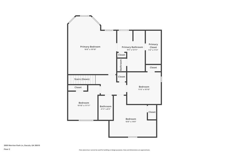 2,635/Mo, 3009 Merrion Park Ln Dacula, GA 30019 Floor Plan View 2