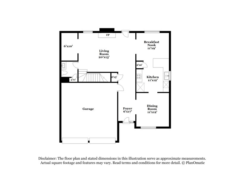 2,285/Mo, 4600 Ferncrest Pl Douglasville, GA 30135 Floor Plan View