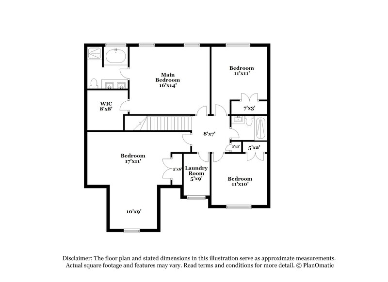 2,285/Mo, 4600 Ferncrest Pl Douglasville, GA 30135 Floor Plan View 2
