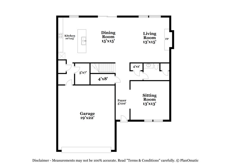 3,310/Mo, 203 Hamilton Pointe Drive McDonough, GA 30253 Floor Plan View