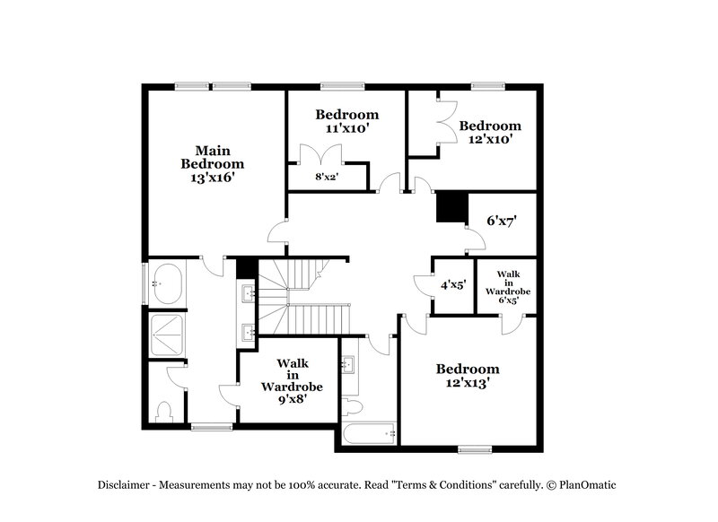 3,310/Mo, 203 Hamilton Pointe Drive McDonough, GA 30253 Floor Plan View 2