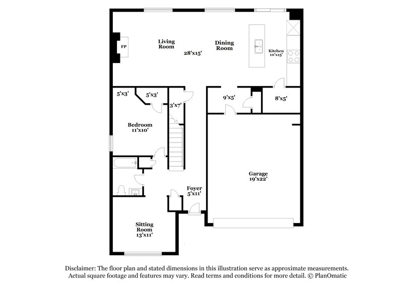 2,525/Mo, 291 Hamilton Pointe Drive McDonough, GA 30253 Floorplan View