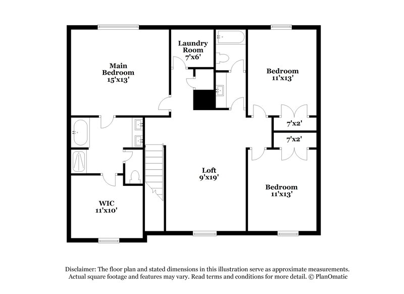 2,505/Mo, 291 Hamilton Pointe Drive McDonough, GA 30253 Floor Plan View 2