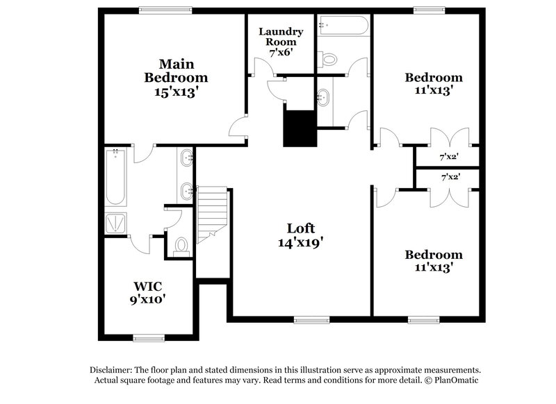 2,605/Mo, 295 Hamilton Pointe Drive McDonough, GA 30253 Floorplan View 2