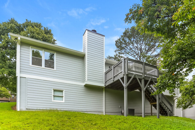 3,030/Mo, 1165 Norfolk Drive Acworth, GA 30102 Rear View