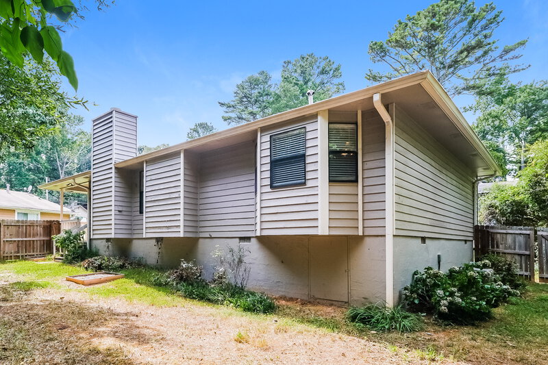 1,870/Mo, 5503 Springwood Ln Stone Mountain, GA 30087 Rear View