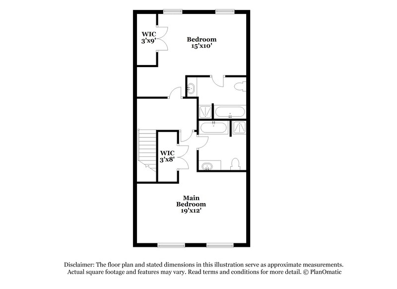 0/Mo, 6302 Olmadison Place Atlanta, GA 30349 Floor Plan View 2