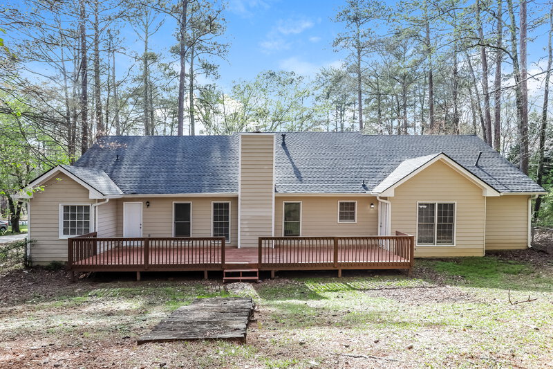 1,920/Mo, 3660 Cherry Creek Drive SE Conyers, GA 30013 Rear View