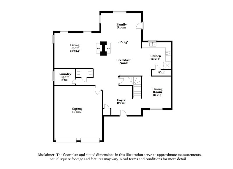 2,860/Mo, 260 Greenway Drive Covington, GA 30016 Floor Plan View