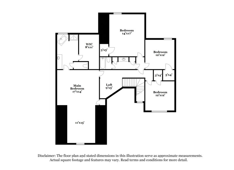 2,860/Mo, 260 Greenway Drive Covington, GA 30016 Floor Plan View 2