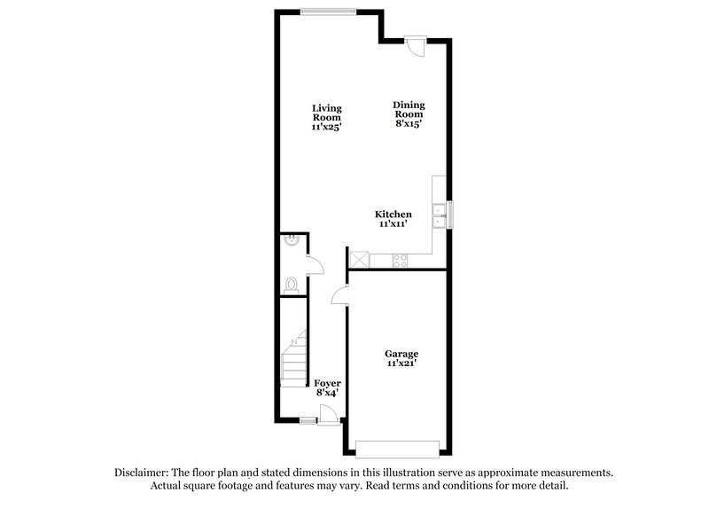 1,605/Mo, 6364 Avery Street Covington, GA 30014 Floor Plan View