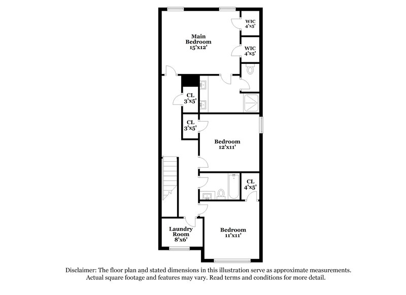1,605/Mo, 6364 Avery Street Covington, GA 30014 Floor Plan View 2