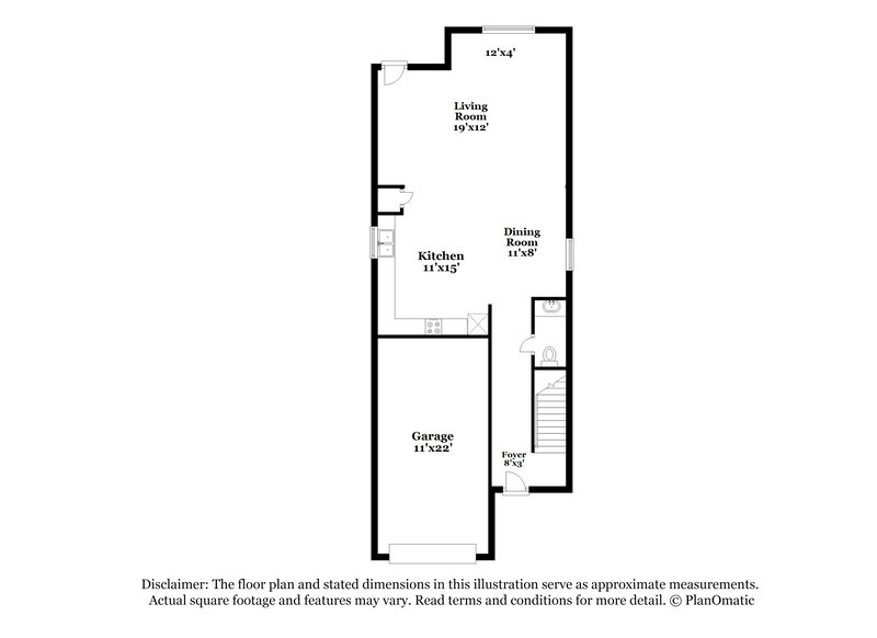 1,715/Mo, 6374 Avery Street Covington, GA 30014 Floor Plan View