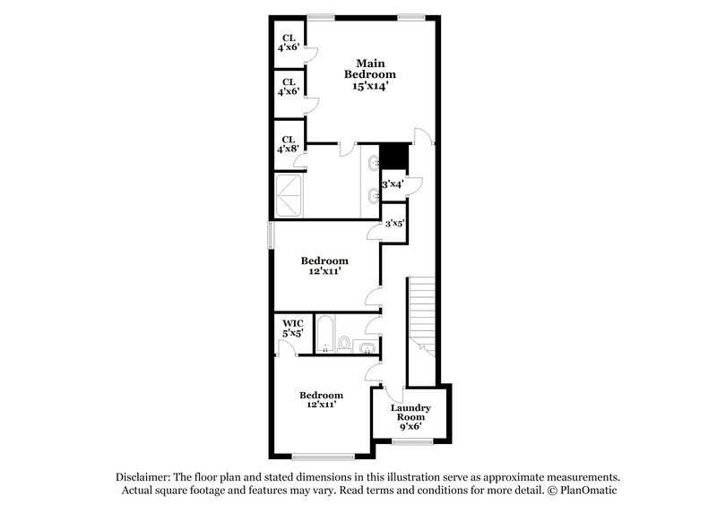 1,715/Mo, 6374 Avery Street Covington, GA 30014 Floor Plan View 2