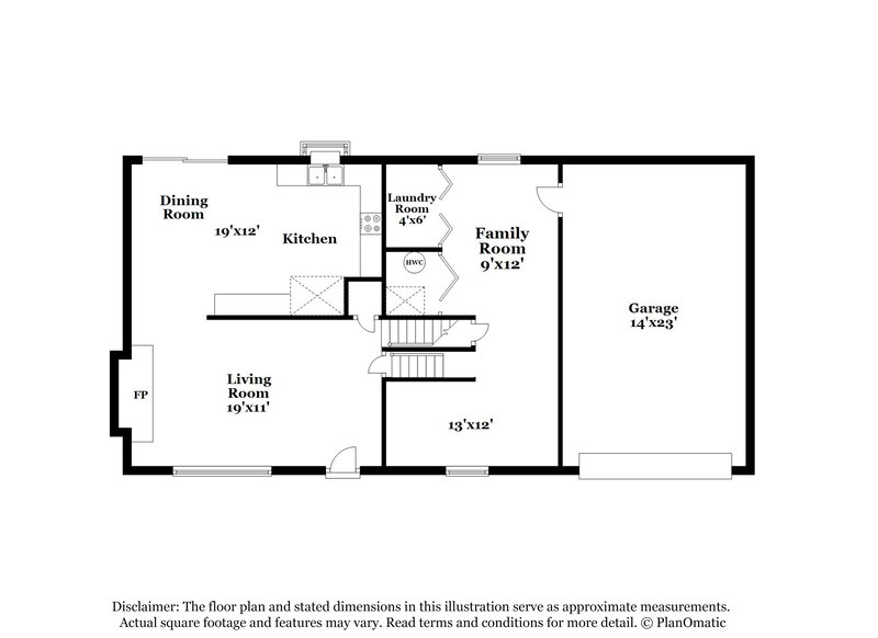 3,010/Mo, 2687 Del Ridge Drive Douglasville, GA 30135 Floor Plan View