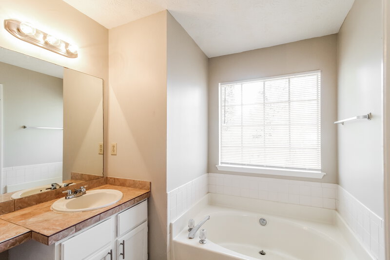 2,090/Mo, 3452 River Mill Lane Ellenwood, GA 30294 Main Bathroom View