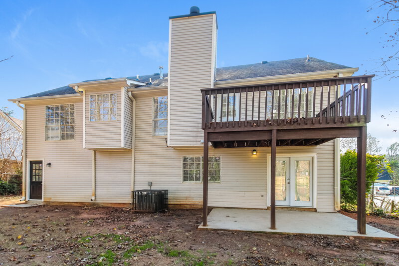 2,090/Mo, 3452 River Mill Lane Ellenwood, GA 30294 Rear View