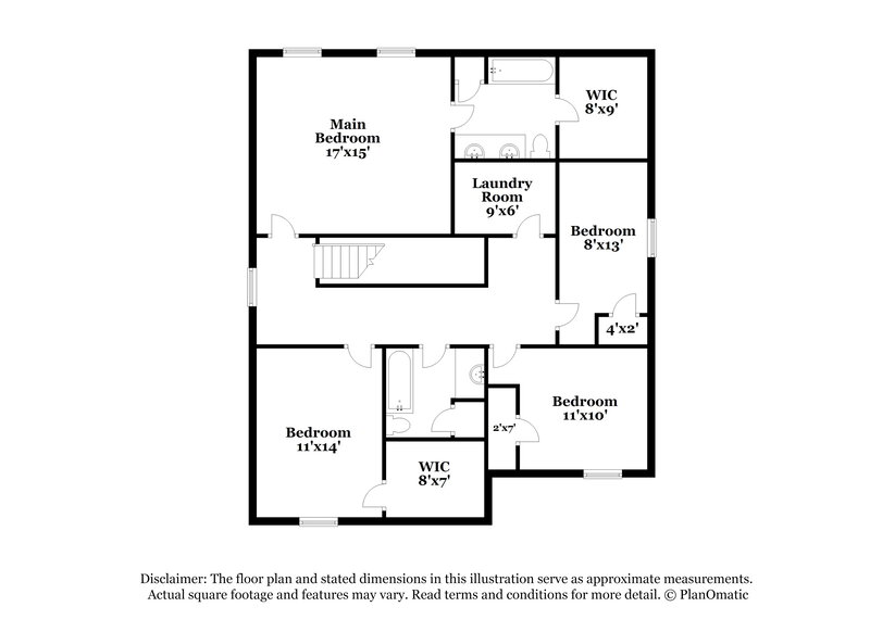 2,205/Mo, 244 Bandelier Circle Hampton, GA 30228 Floorplan View 2