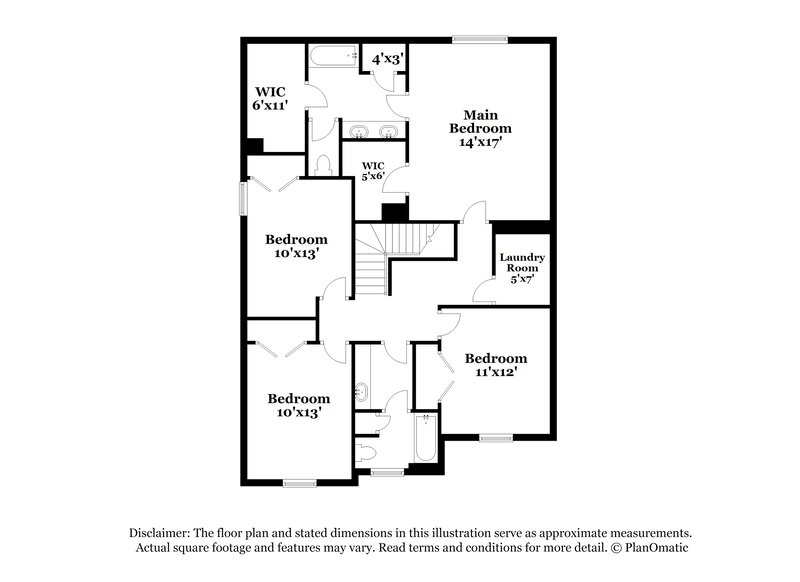 2,265/Mo, 118 Cassady Lane Lawrenceville, GA 30046 Floorplan View 2