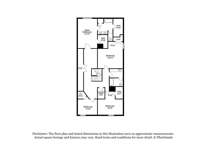 2,255/Mo, 153 August West Lawrenceville, GA 30046 Floor Plan View