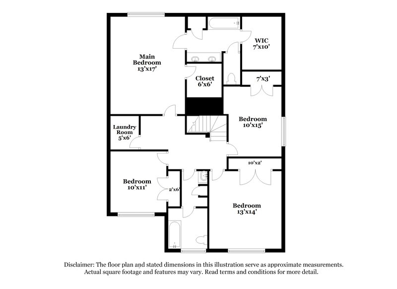 2,185/Mo, 202 August West Lawrenceville, GA 30046 Floorplan View 2