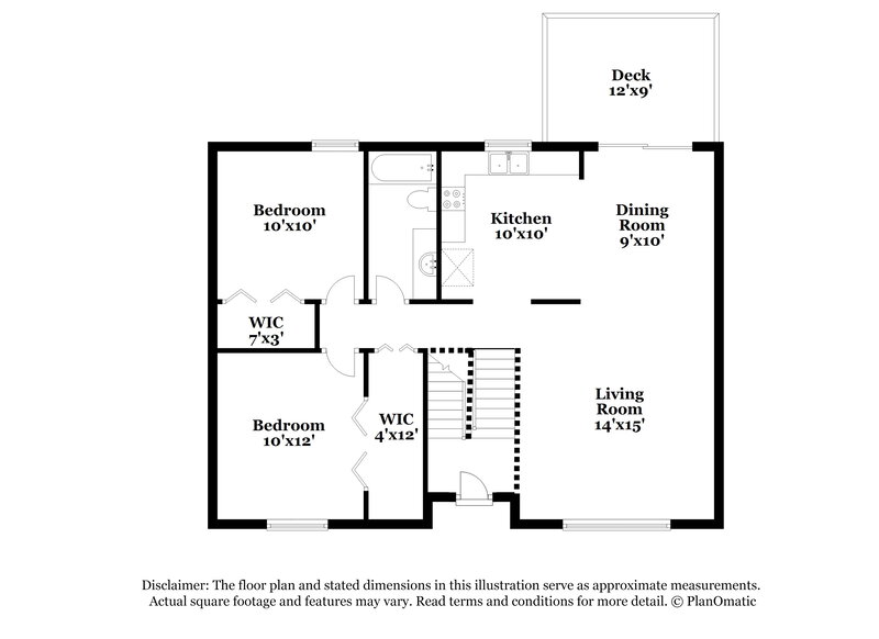 2,380/Mo, 2086 Singer Way Lithonia, GA 30058 Floor Plan View