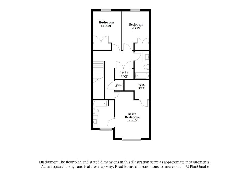1,760/Mo, 3261 Pennington Drive Lithonia, GA 30038 Floor Plan View