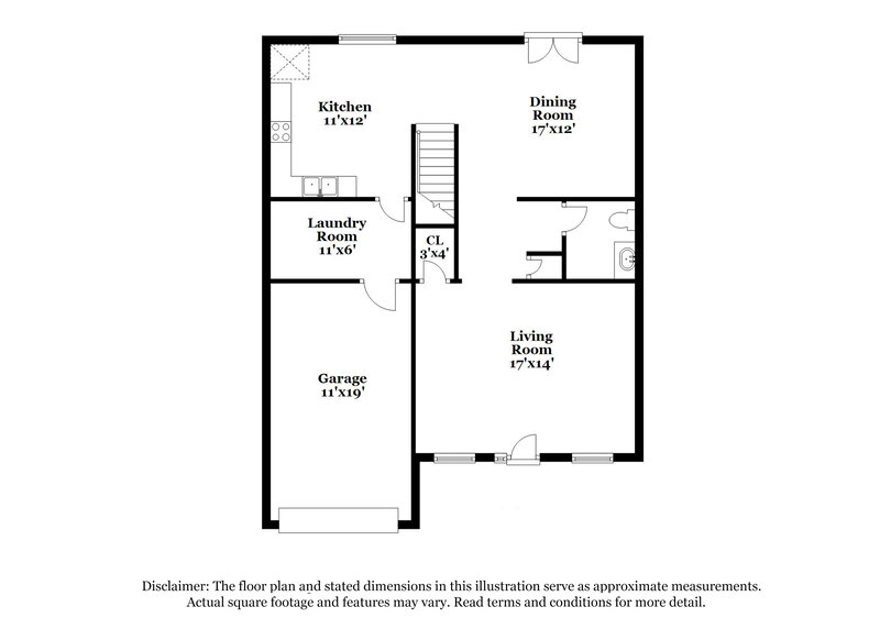 1,730/Mo, 121 Colony Park Lane Locust Grove, GA 30248 Floor Plan View