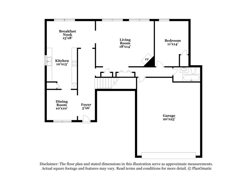 2,310/Mo, 205 Cranesbill Way Locust Grove, GA 30248 Floorplan View