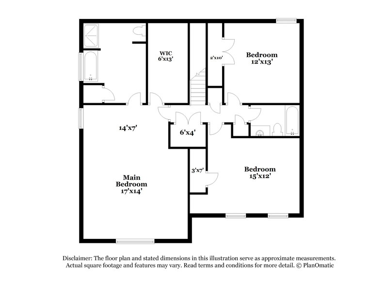 1,980/Mo, 416 Pearl Street Locust Grove, GA 30248 Floor Plan View 2