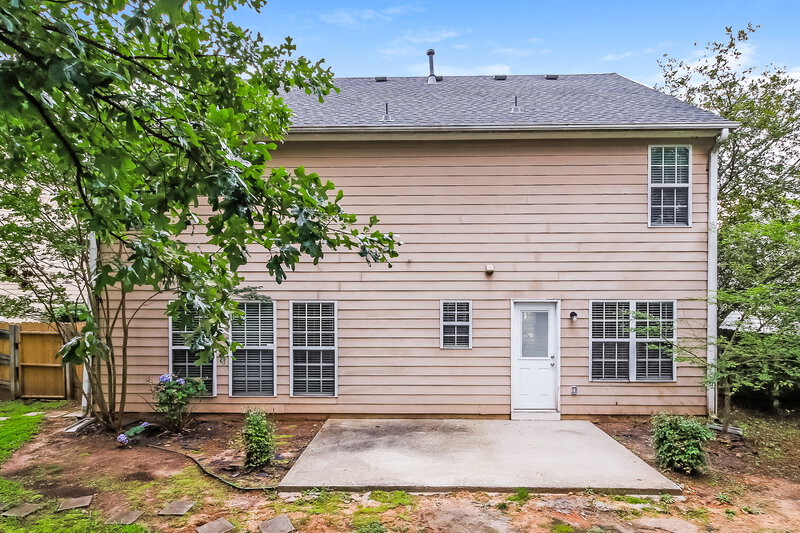 1,925/Mo, 3415 Wrenwood Court Loganville, GA 30052 Rear View