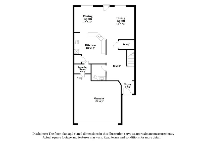 2,030/Mo, 1859 Simmons Lane Hampton, GA 30228 Floor Plan View