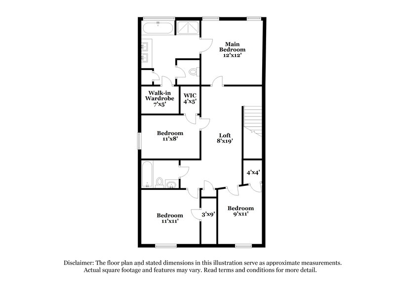 2,030/Mo, 1859 Simmons Lane Hampton, GA 30228 Floor Plan View 2