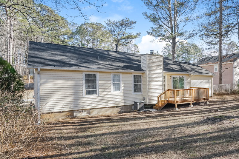 1,950/Mo, 2335 Danielle Court Marietta, GA 30062 Rear View 2