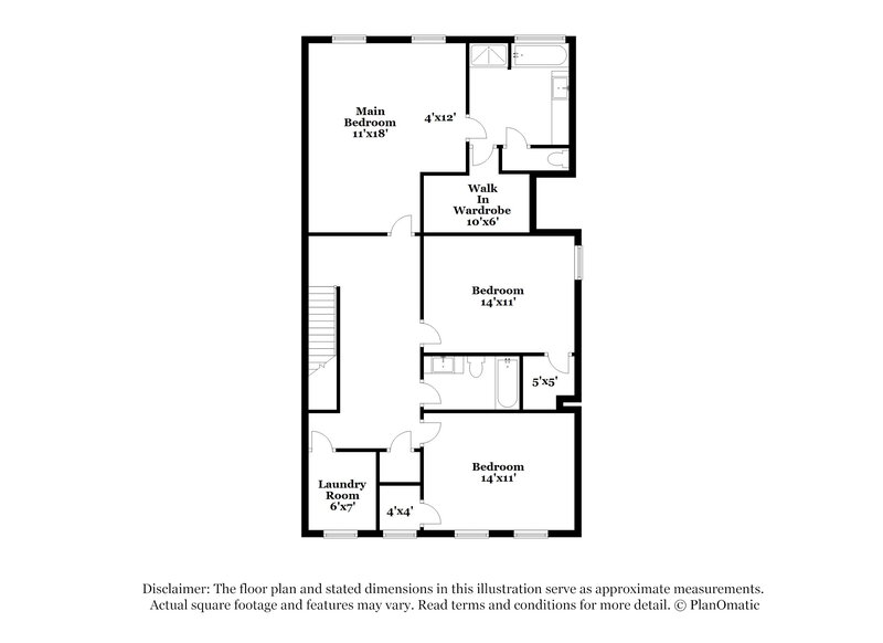 2,215/Mo, 2413 Cornell Circle McDonough, GA 30253 Floor Plan View 2