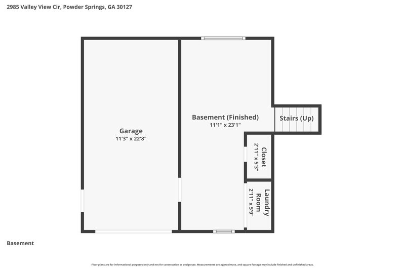 2,145/Mo, 2985 Valley View Circle Powder Springs, GA 30127 Floor Plan View 3