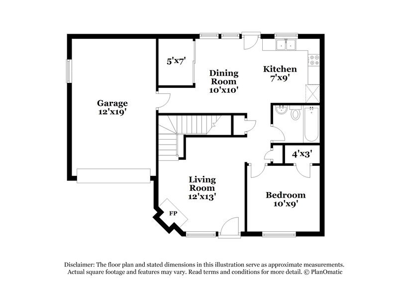 1,895/Mo, 102 Inverness Trace Riverdale, GA 30274 Floor Plan View